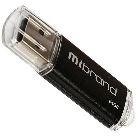USB-флешка Mibrand 64GB Cougar Black USB 2.0 (MI2.0/CU64P1B)