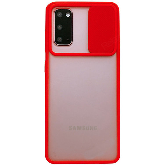 Аксессуар для смартфона TPU Case Camshield Matte Red for Samsung G980 Galaxy S20