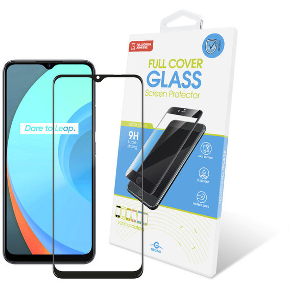 Аксессуар для смартфона Global Tempered Glass Full Glue Black for Realme C11