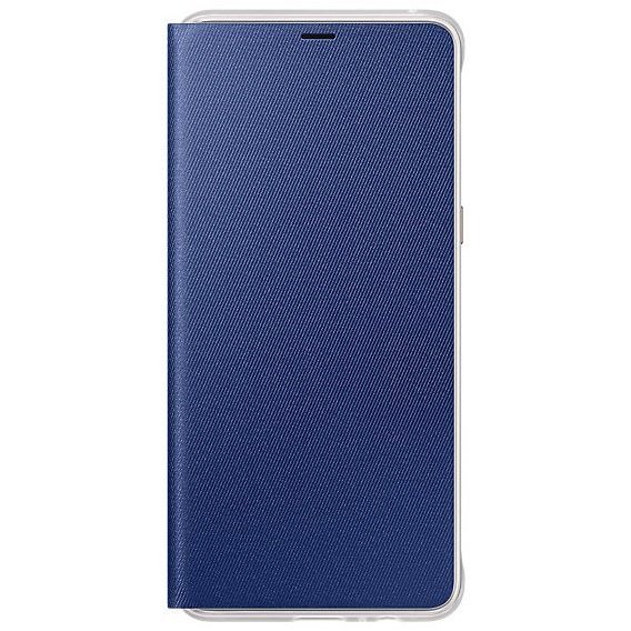 Аксессуар для смартфона Samsung Neon Flip Cover Blue (EF-FA730PLEGRU) for Samsung A730 Galaxy A8 Plus 2018