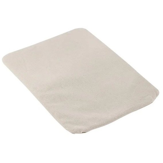 Подушка льняная в кроватку Lintex (ткань хлопок) 35х55 см кремовая (пб-55)