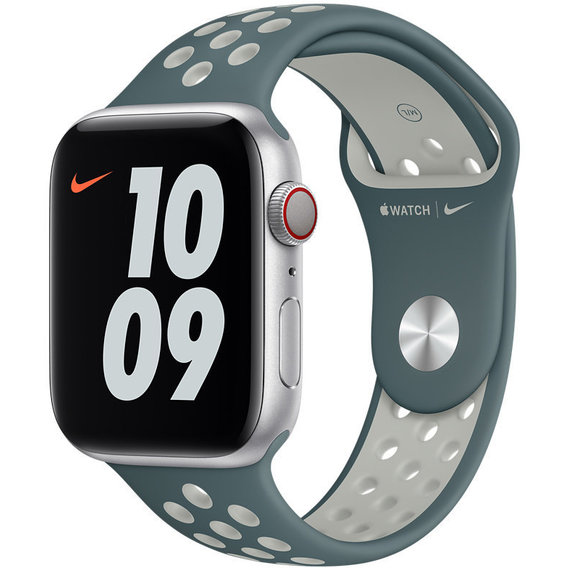 Аксессуар для Watch Apple Sport Band Nike Hasta/Light Silver (MJ6K3) for Apple Watch 42/44/45/49mm