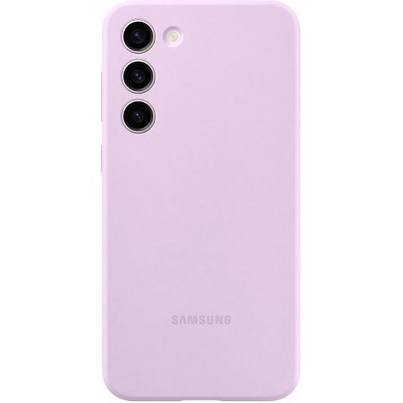 Аксессуар для смартфона Samsung Silicone Cover Lilac (EF-PS916TVEGRU) for Samsung S916 Galaxy S23 Plus