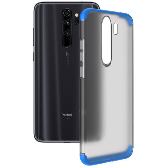 Аксессуар для смартфона LikGus Case 360° Matte PC Blue for Xiaomi Redmi Note 8 Pro