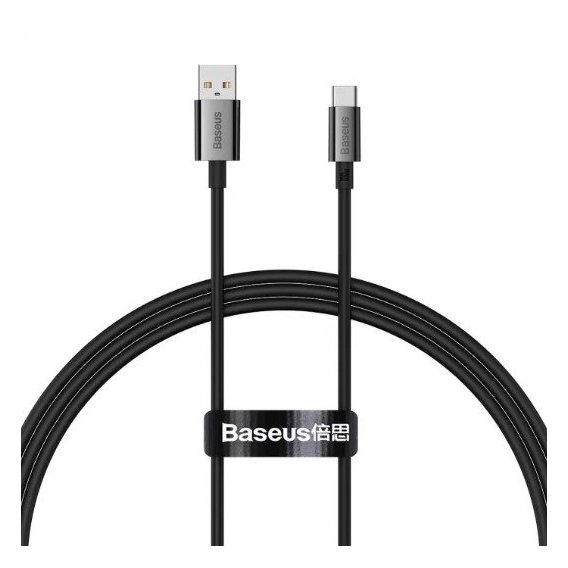 Кабель Baseus USB Cable to USB-C Superior Series Fast Charging Data 100W 1m Black (P10320102114-00)