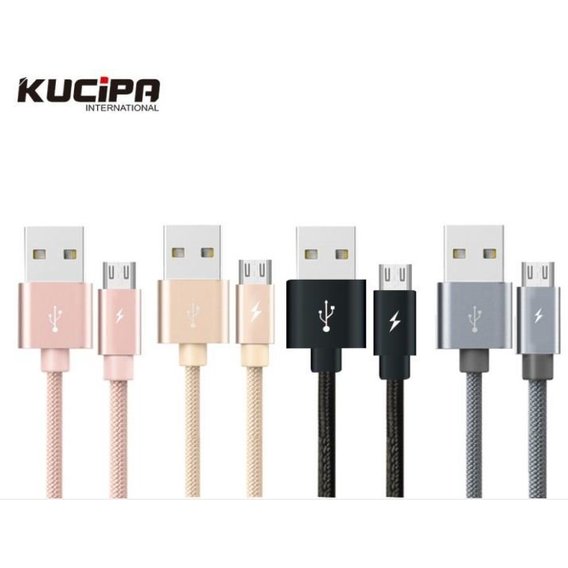 Кабель Kucipa USB Cable to microUSB K175 1.5m Gold