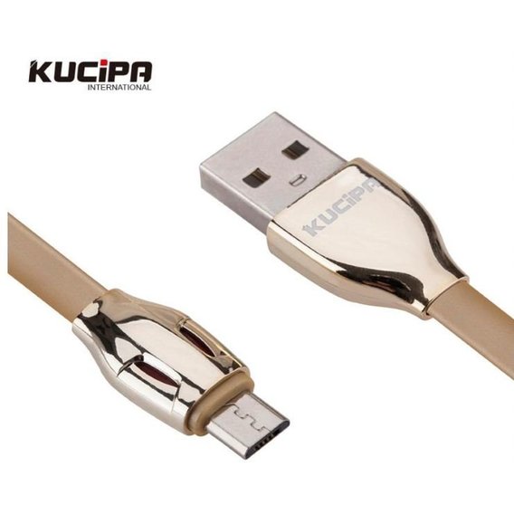 Кабель Kucipa USB Cable to microUSB K120 1m Gold