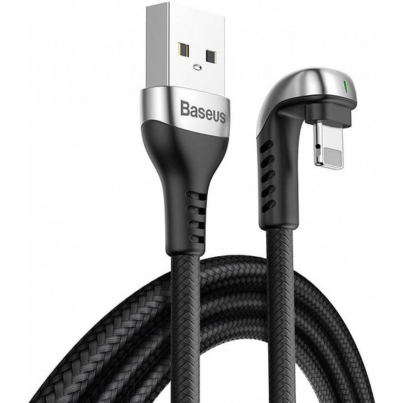 Кабель Baseus USB Cable to Lightning Mobile Game 1m Black (CALUX-A01)