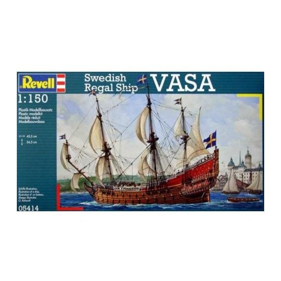 Шведский Revell корабль "VASA"