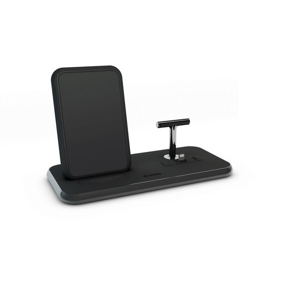 Держатель и док-станция Zens Dock Stand Wireless Fast Charger 10W with USB Black (ZEDC06B/00) for Apple iPhone and Apple AirPods