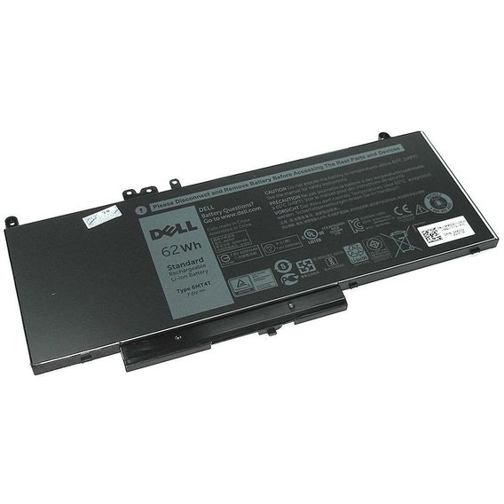 Батарея для ноутбука Dell 6MT4T Latitude E5470 7.6V Black 8260mAh Orig (019701)