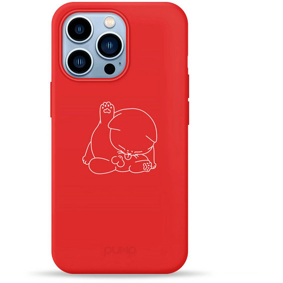 Аксессуар для iPhone Pump Silicone Minimalistic Case Cat Balls (PMSLMN13PRO-1/308) for iPhone 13 Pro