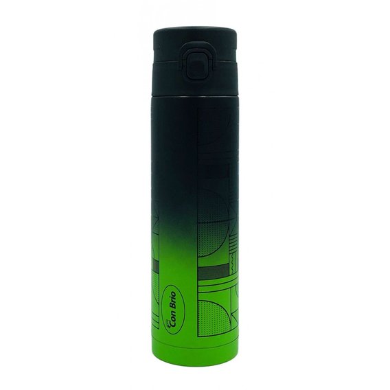 Термокружка Con Brio СВ-390 зелений / чорний
