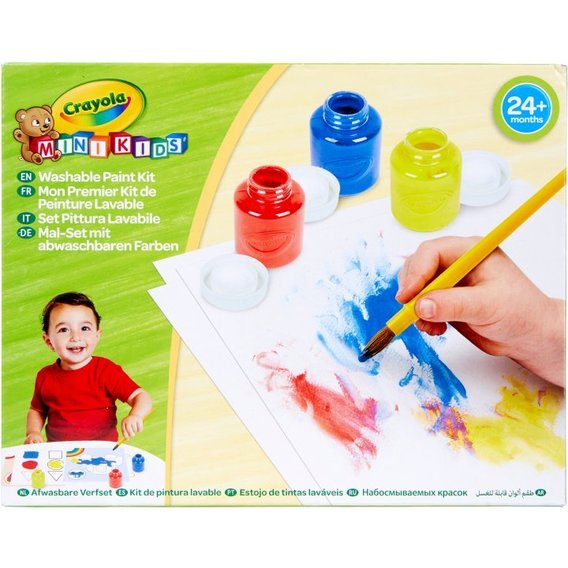 Набор для рисования красками CRAYOLA Mini Kids Washable (256698.006)