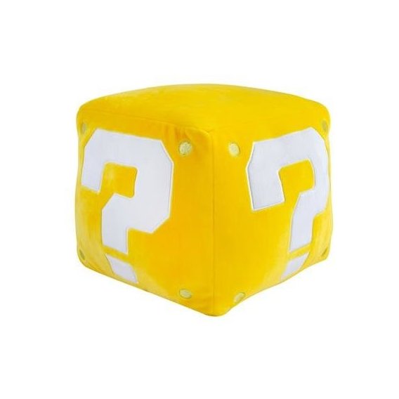 Мягкая игрушка Club Mocchi- Mocchi- Куб со знаком вопроса из Супер Марио 28 х 23 см (T12887)