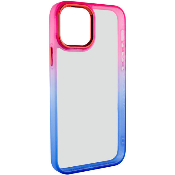 Аксессуар для iPhone TPU Case TPU+PC Fresh Sip Blue/Pink for iPhone 14