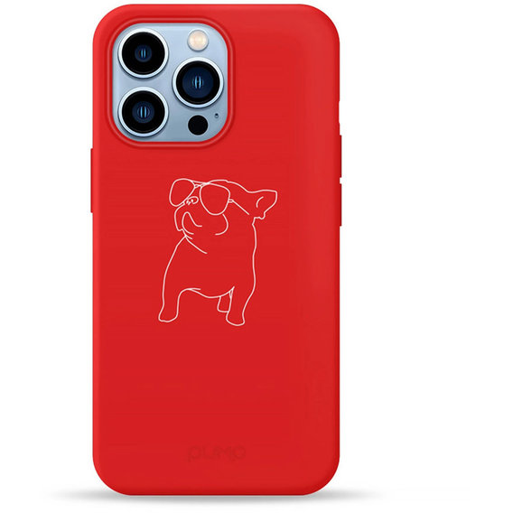 Аксессуар для iPhone Pump Silicone Minimalistic Case Pug With (PMSLMN13PRO-1/233) for iPhone 13 Pro