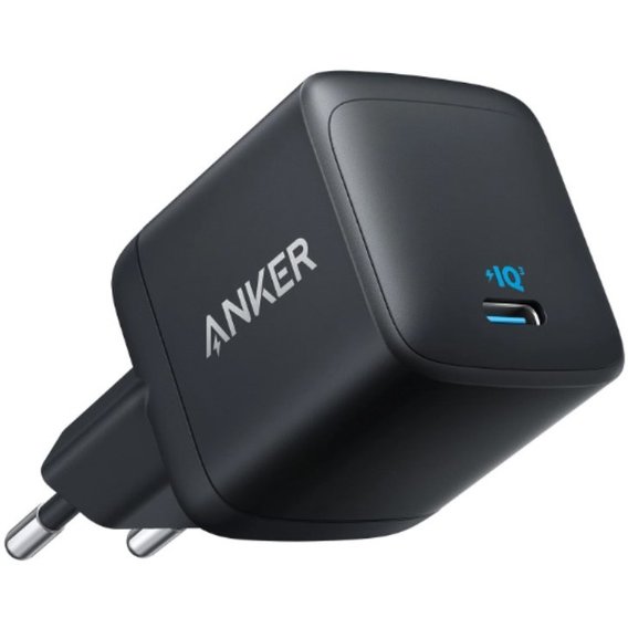 Зарядное устройство ANKER USB-C Wall Charger PowerPort 313 45W Black (A2643G11)