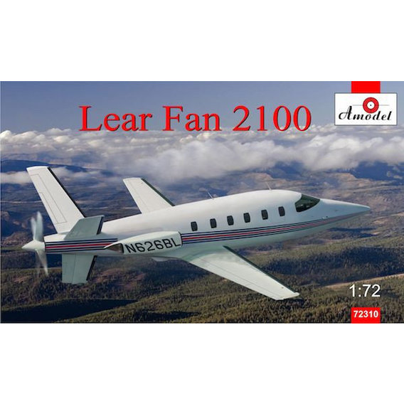 Модель Amodel Административный самолет Lear fan 2100 (AMO72310)