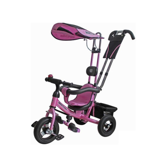 Велосипед трехколесный Mars Mini Trike с надувными колесами Розовый (LT950 air)