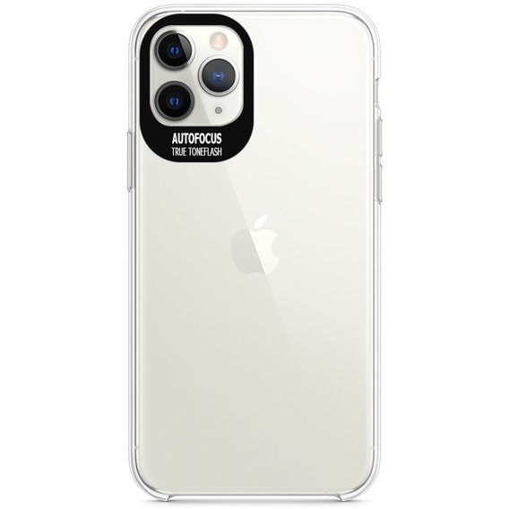 Аксессуар для iPhone Epik Flash Transparent/Black for iPhone 11 Pro Max