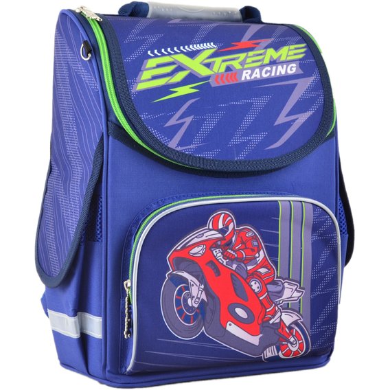 Рюкзак школьный каркасный Smart PG-11 Extreme racing (554551)