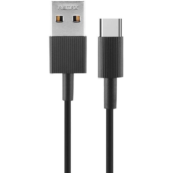 Кабель Remax USB Cable to USB-C Chaino Series 30cm Black (RC-120A-BLACK)