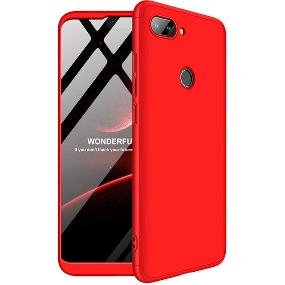 Аксессуар для смартфона LikGus Case 360° Red for Xiaomi Mi8 Lite