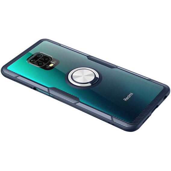 Аксессуар для смартфона TPU Case TPU PC Deen CrystalRing Clear/Navy Blue for Samsung N980 Galaxy Note 20