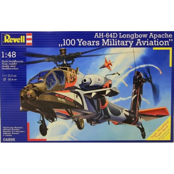 Вертолет AH-64D Apache '100-Military Aviation'(RV04896)