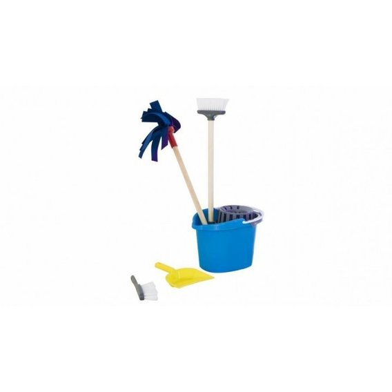 Детский игровой набор для уборки ORION Чистюля ведро с отжимом синий (416OR)