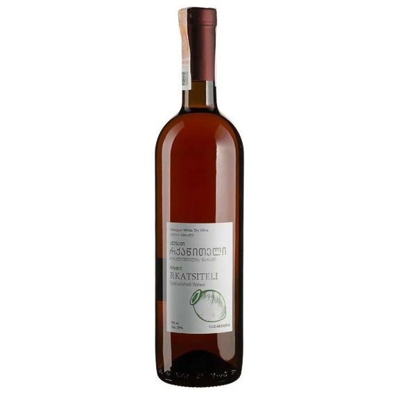 Вино Tsikhelishvili wines Rkatsiteli 2019 біле сухе 0.75 л (BWW7345)
