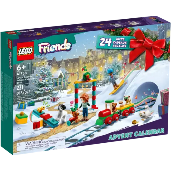 Конструктор LEGO Friends Новогодний календарь 231 деталь (41758)
