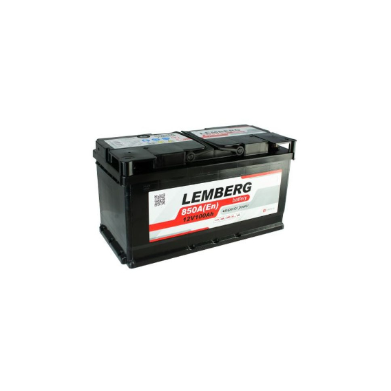 Автомобільний акумулятор LEMBERG battery 100 Ah/12V "0" (+ праворуч)