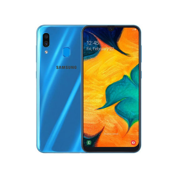 Смартфон Samsung Galaxy A30 3/32Gb Dual Blue A305F (UA UCRF)