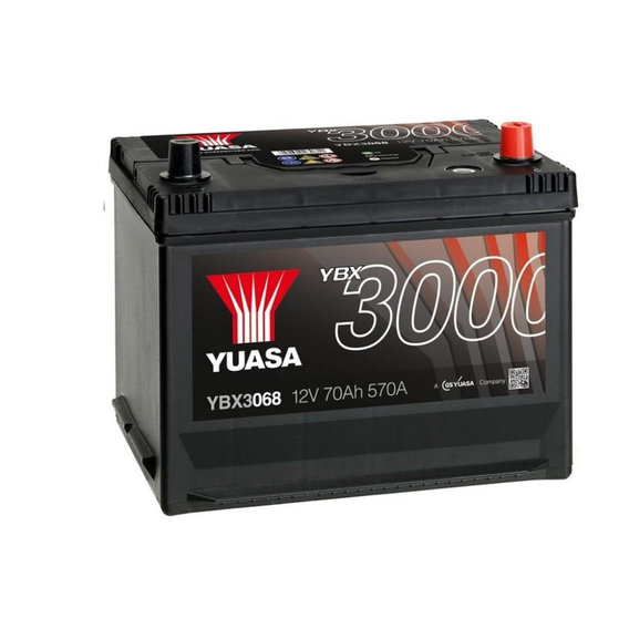 Автомобильный аккумулятор Yuasa YBX3068