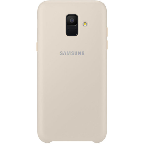 Аксессуар для смартфона Samsung Dual Layer Cover Gold (EF-PA600CFEGRU) for Samsung A600 Galaxy A6 2018