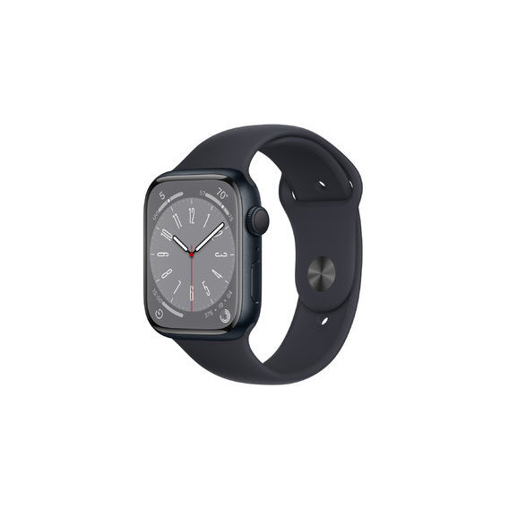 Apple Watch Series 8 45mm GPS Midnight Aluminum Case with Midnight Sport Band (MNP13) UA