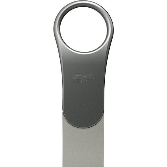 USB-флешка Silicon Power 64GB Mobile C80 USB 3.0 Silver (SP064GBUC3C80V1S)