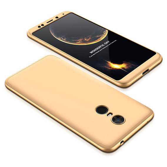 Аксессуар для смартфона LikGus Case 360° Gold for Xiaomi Redmi 5