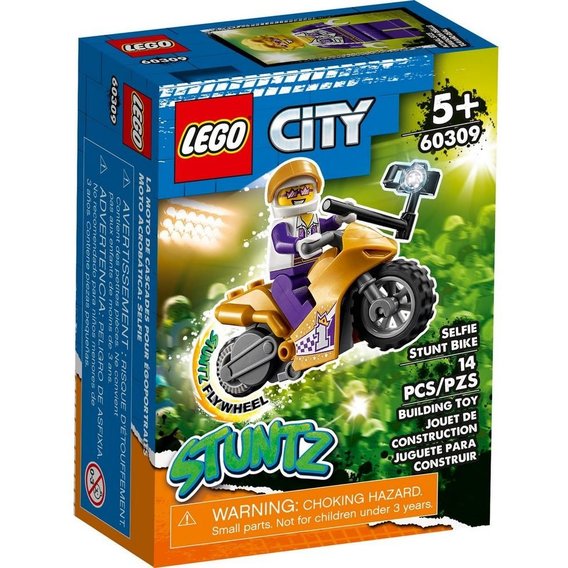 Конструктор LEGO City Селфи на каскадерском мотоцикле (60309)