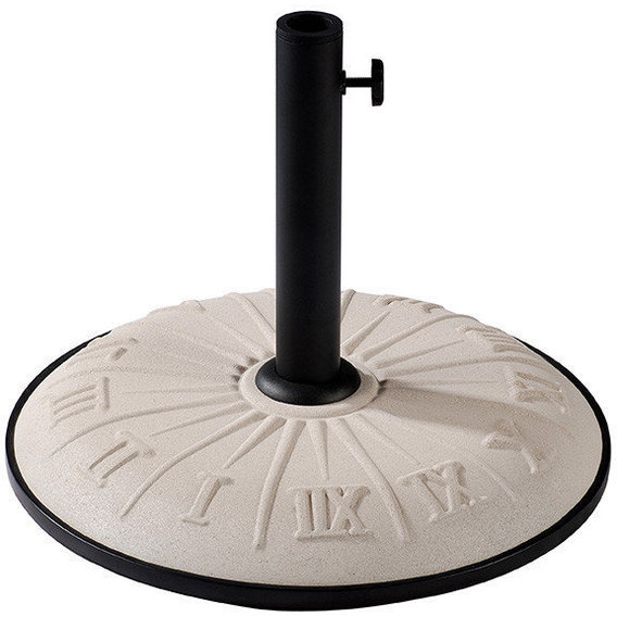 Подставка для зонта Time Eco TE-G1-15 (бетон) 15 кг белая часы (4008133701173WHITEC)