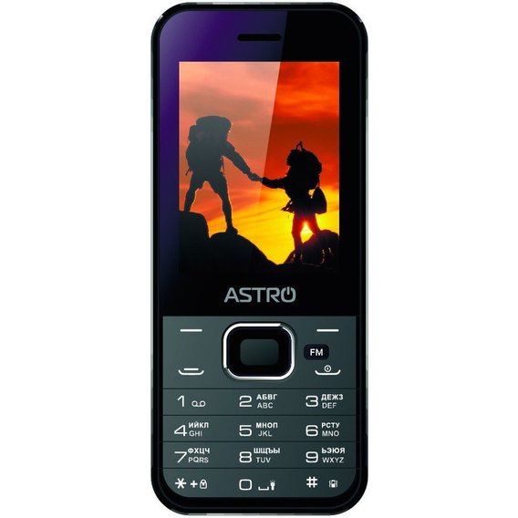 Мобильный телефон ASTRO A240 Black (UA UCRF)