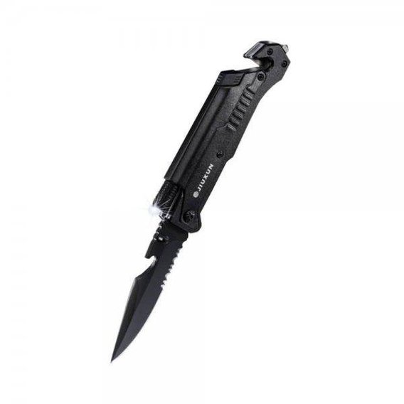 

Jiuxun Tools Ninety Outdoor Folding Knife 7 in 1 Black