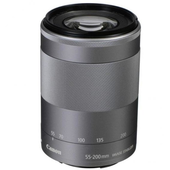 Объектив для фотоаппарата Canon EF-M 55-200mm f/4.5-6.3 IS STM Silver