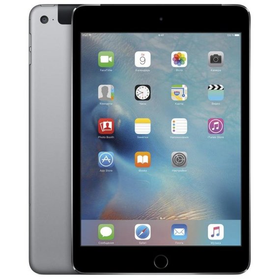 Планшет Apple iPad mini 4 with Retina display Wi-Fi + LTE 64GB Space Gray (MK892)