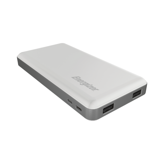 Зовнішній акумулятор Energizer Power Bank USB-C 18000mAh White (UE18000)