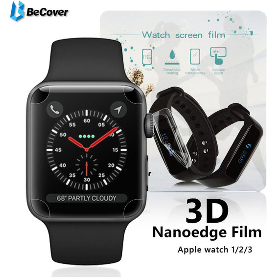 Аксессуар для Watch BeCover Screen Protector for Apple Watch Series 3 42mm (701962)