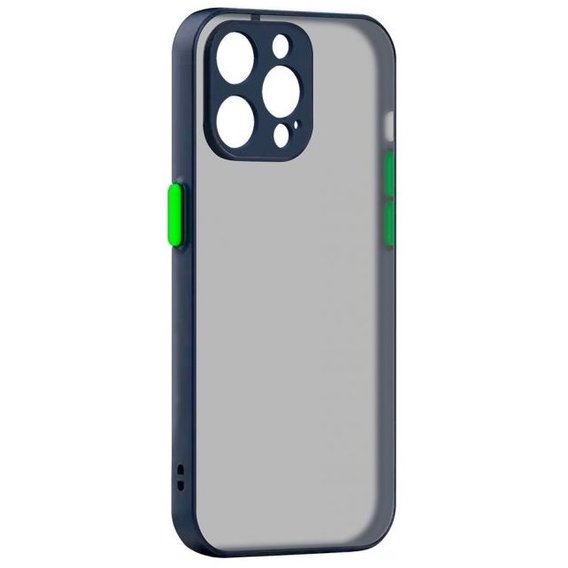 Аксессуар для iPhone ArmorStandart Frosted Matte Navy Blue (ARM64483) for iPhone 14 Pro