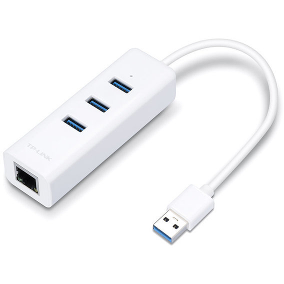 Адаптер TP-Link Adapter USB 3.0 to 3xUSB 3.0+Ethernet (UE330)